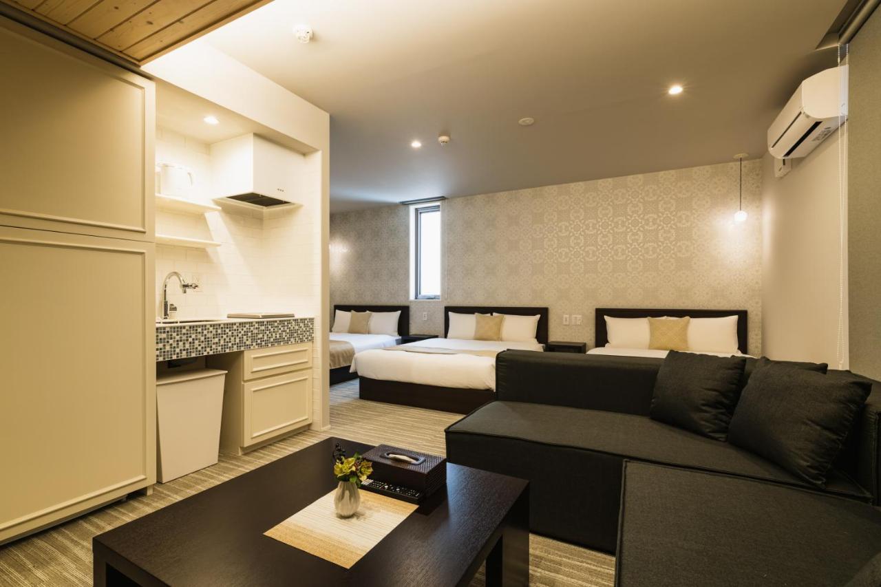 Grand Base Yakuin Odori Aparthotel Fukuoka  Eksteriør bilde